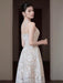 Summer Elegant Floral Lace Evening Dress - A Timeless Statement of Style