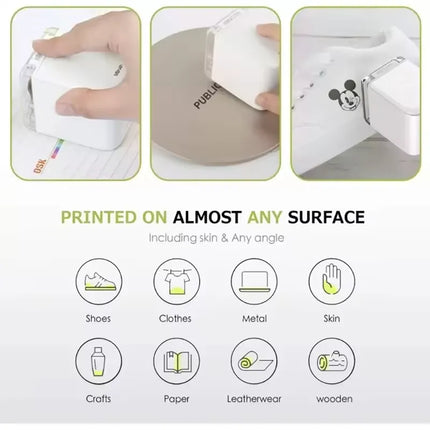 Mini Portable Thermal Color Printer - Handheld, WiFi, DIY Prin