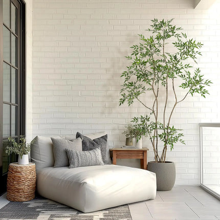 Artificial Nandina Tree in Decorative Planter – 150–210 cm