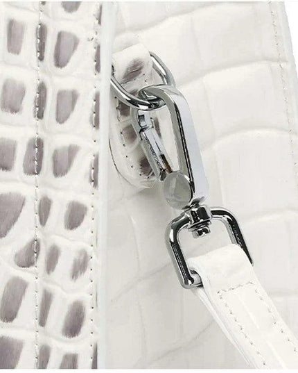 Exquisite Crocodile Leather Tote - A Statement of Sophistication