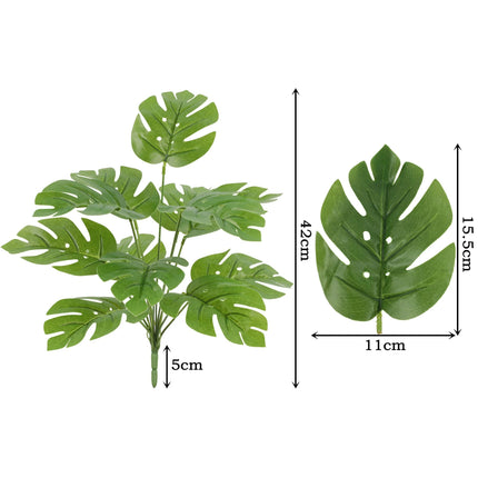 Artificial Tropical Plant UV Resistant Outdoor Fake Boston Fern Agave