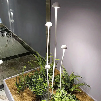 Mushroom Garden Lawn Light — Warm White, Waterproof, 3 Heights