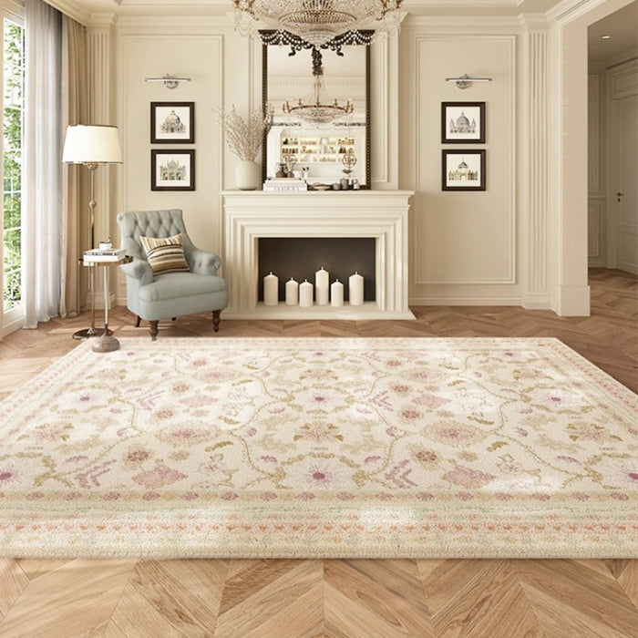 Luxurious Floral Carpets for Chic Home Ambiance