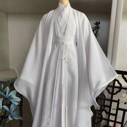 Customize Hanfu Dress for 1/6 Men Hanfu Chinese Ancient White Suit