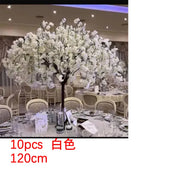 Silk Rose Flower Row Table Centrepiece