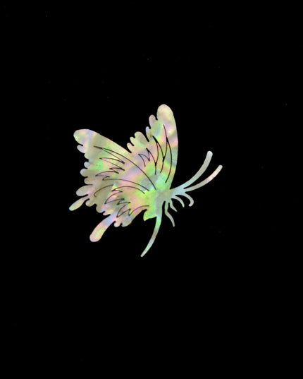 Iridescent Abalone Shell Art Flakes for Creative Masterpieces