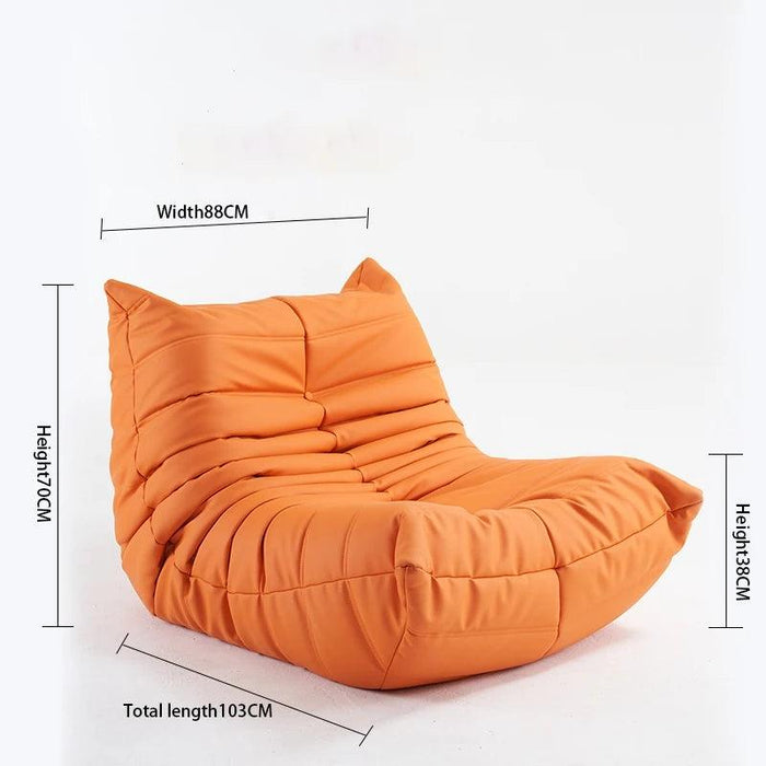 Caterpillar Luxe Cozy Retreat Sofa: Your Perfect Single Seater