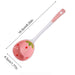 Strawberry Delight Hand-Painted Ceramic Ladle