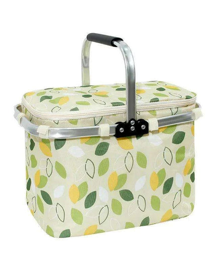 Stylish Outdoor Companion: Versatile Waterproof Picnic Handbag with Easy-Clean Features