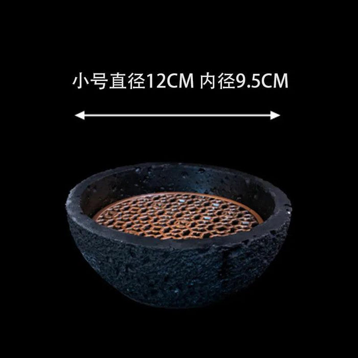 Elegant Volcano Stone-Inspired Melamine Bowl Set for Exceptional Dining