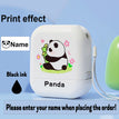 White panda
