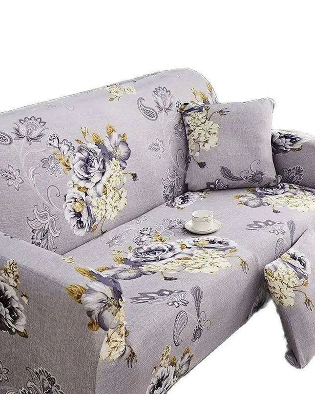 Stretch Sofa Covers for L 1234 Seater Couches - Elegant Design and Complete Protection