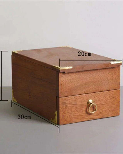 Western Rustic BBQ Smoker's Wooden Dinnerware Set