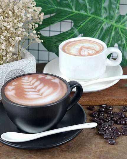 Realistic Decorative Cappuccino Cup for Elegant Home and Event Displays