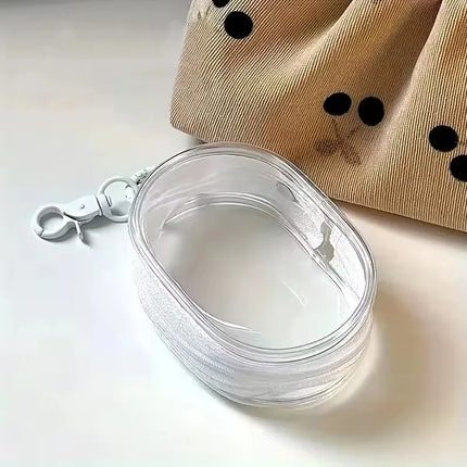 Shop1105421496 Portable Mini Clear Zipper Bag - Space-Saving Organizer