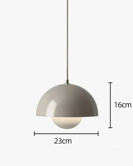 Nordic Inspired Iron Pendant Lamp: Elegant Lighting for Contemporary Spaces