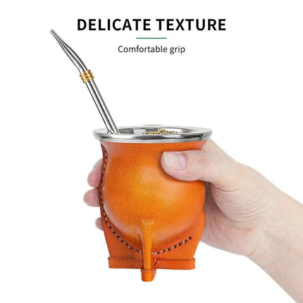 Authentic Argentine Yerba Mate Experience - Handcrafted Cup Set