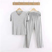 LightGrey V-Neck / L