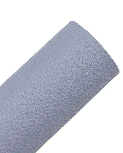 Colorful Litchi Textured Eco-Friendly PU Leather Craft Sheet