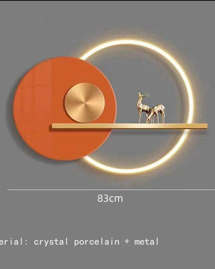 Chic Art Deco LED Wall Sconce: A Stylish Illumination Option for Modern Spaces