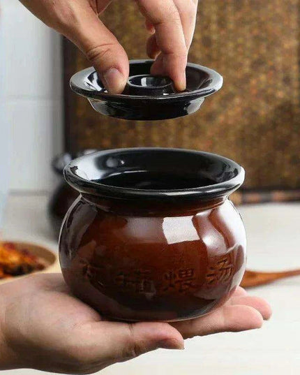 Versatile Clay Cooking Pots Set for Soups, Stews, Rice, Noodles, and Porridge - Sizes from 250ml to 800ml