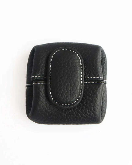 Chic Personalized Cowhide Leather Coin Wallet with Practical Storage Features