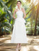 Elegant Women's Summer Evening Halter Top and Flowing Skirt Ensemble for 2024