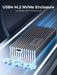 Next-Gen USB4 NVMe M.2 SSD Enclosure - Unleash Lightning-Fast Data Transfers