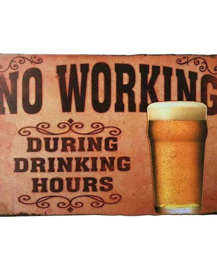 Vintage Cheers Beer Metal Sign - Perfect Wall Art for Bars, Man Caves, and Restaurants