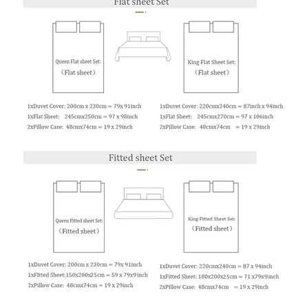 LZA Home 1000TC Egyptian Cotton Luxury Bedding Set with Gold Embroider