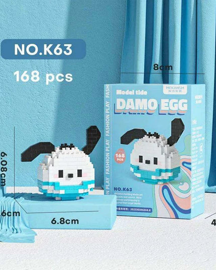 Sanrio Character Building Block Set - Whimsical Decor and Creative Play for Girls