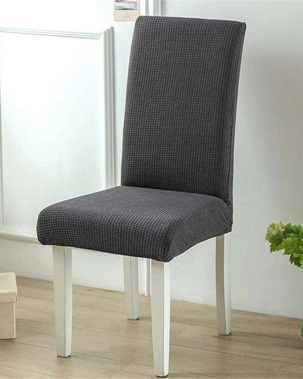 Elegant 3D Quilted Waterproof Chair Protector - Stretchable Spandex/Polyester Cover for Stylish Living and Special Occasions