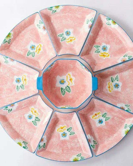 Elegant New Year's Eve Ceramic Dining Set for a Luxe Celebration