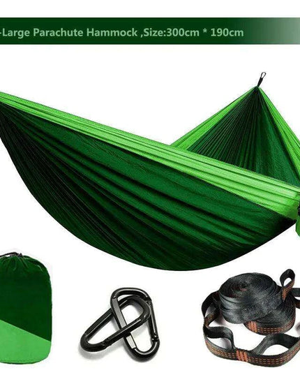 Zowee Ultimate Adventure Hammock Set with Tree Straps & Heavy-Duty Carabiners | Ultra-Durable Parachute Nylon