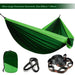 Zowee Camping Hammock Kit | Premium Parachute Nylon | Tree Straps & Carabiners