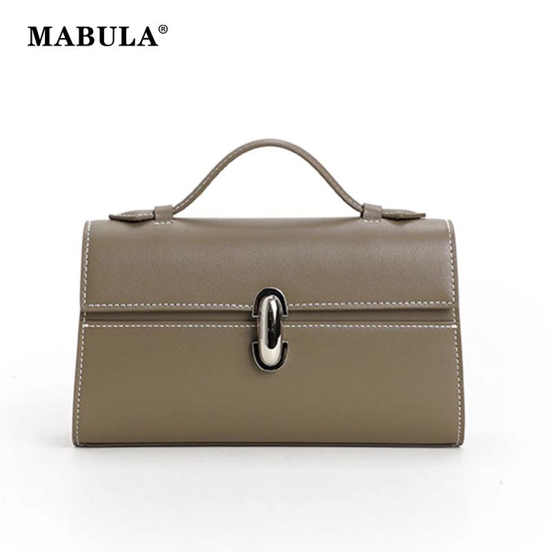 Luxe Genuine Leather Women's Satchel Handbag