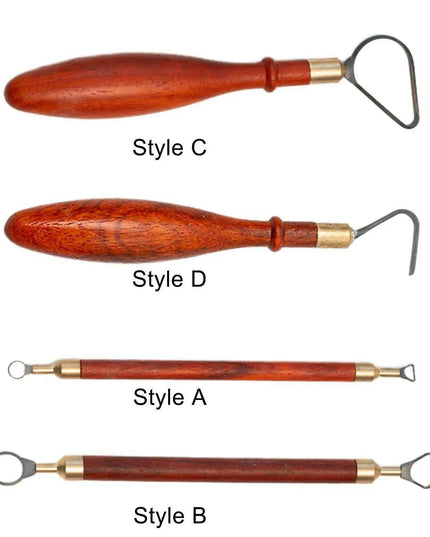 Wooden Handcrafted Pottery Sculpting Tool - Essential for Crafting Distinctive Mugs and Teacups