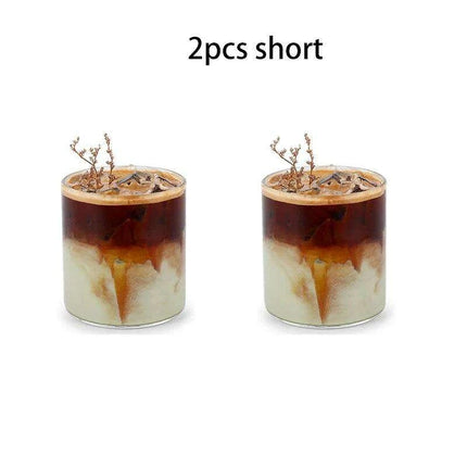 Elegant Transparent Glass Mugs - Essential Collection for Iced Beverages and More