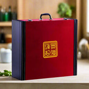 Sophisticated Blue and White Porcelain Dinnerware Set with Opulent Gold Accents