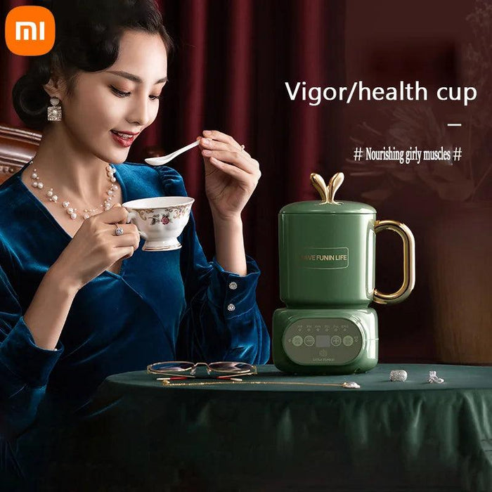 Versatile Mini Electric Soup Maker - Healthy Cooking Companion for Quick Meals