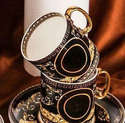 Luxurious Porcelain Coffee Pair Set