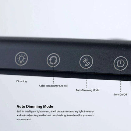 Smart Adjustable LED Desk Lamp: Elevate Your Workspace with Auto Dimming Features