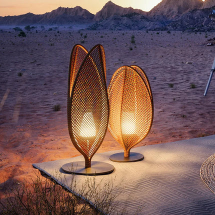 Extraordinary Art Waterproof Japanese-Style Outdoor Courtyard Lights