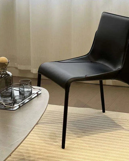 Sleek and Stylish Leather Dining Chair for Ultimate Comfort