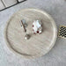Elegant Nordic Round Coffee Table - Chic and Practical for Small Living Areas