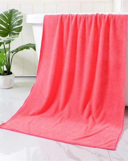 Luxury 3-Pack Microfiber Coral Velvet Towels - 30x60cm