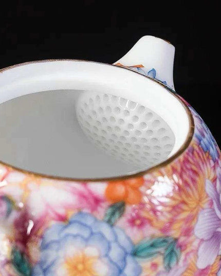 Artisanal Sheep Fat Jade Porcelain Tea Set - Exquisite Kung Fu Collection