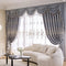 European Chenille Embroidery Grey Valance Luxury Curtains for Living Room Blackout Bedroom Embossed Window Decor White Tulle european-chenille-embroidery-grey-valance-luxury-curtains-for-living-room-blackout-bedroom-embossed-window-decor-white-tulle