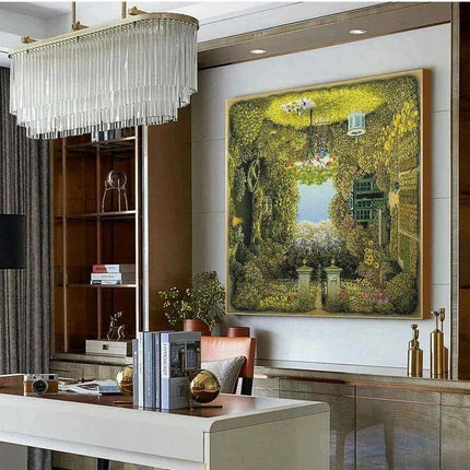 Enchanting Jacek Yerka Surrealistic Canvas Art Prints - Revitalize Your Space