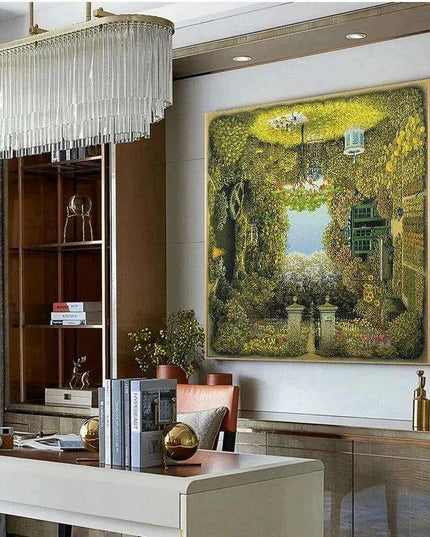 Enchanting Jacek Yerka Surrealistic Canvas Art Prints - Revitalize Your Space